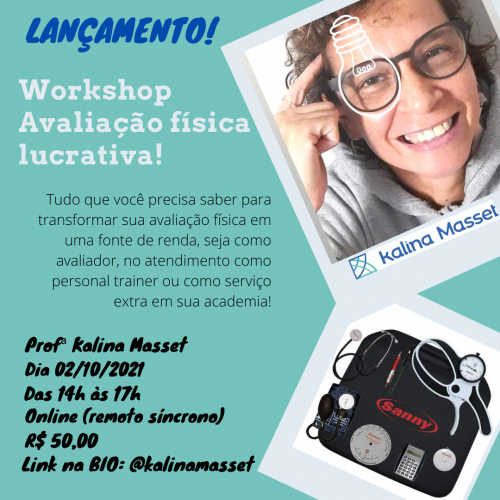 Workshop Avaliação física lucrativa